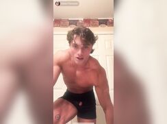 cute fit landon live tiktok accident