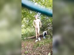Italian faggot outdoors