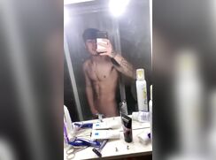 Tattooed Italian twink