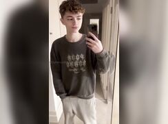 cute cezz showing his big cock