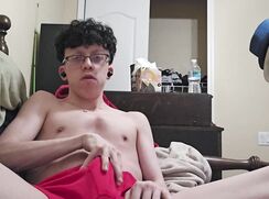 Beating the Meat and Blowing a Load Porn
