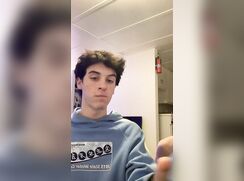 ST8 cute college boy fucks a pussy after drinking