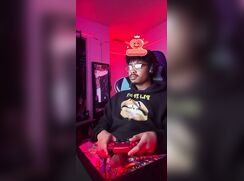 he used the game controller to rub one out watch til the end