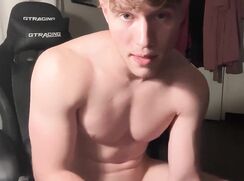 cute men jerk off and cum on abs