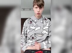 #RE Vids - Masturbating my horny cock