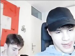 18 year old swiss guy Pascal dumps a load