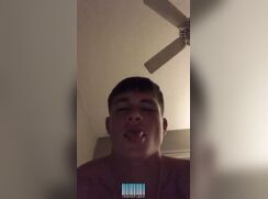cute str8 big cock snapchating jerk