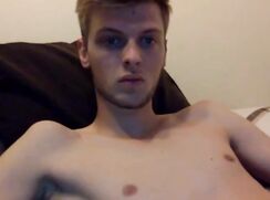 German cutie Max is showing his long dick twink porn