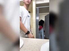 Caught Jerking Off In School Bathroom