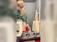 cute blonde  hornie travel