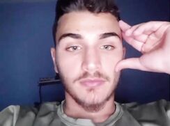 Israeli soldier jerks off to a fake girl