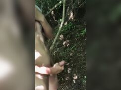 #RE Vids - Dude visits the forest to jerk off