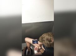 Spying teen caught jerking off - 11-23-25