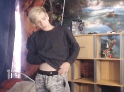 cute blonde sunday strip