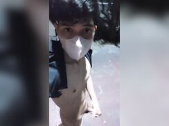 Manila Fly Over Boy Traffic Island