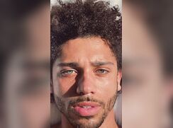 cute big cock blue eyes lightsking cumming twice bate