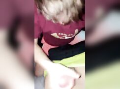 Twink Sucks Off His Friend Until He Cums