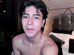 Young Latino Twink Nice Big Cum!