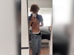 Sexy Blond Twink Solo Video
