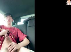 AA Vid - Gay porn cute French boy solo in car amateur sexy twink tube