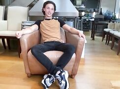 he shows his dick and fresh seed