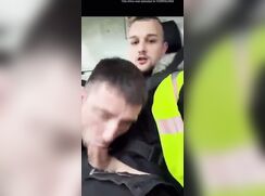 FREE blowjob while you at work (what the GF dont know about LOL)