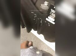 Leaves his calling card.