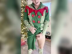 Sexy piggy elf