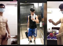 愛玩馬眼的精壯小子