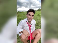 Brasil twink - So hot wanking and nice big cumshots - #AA05