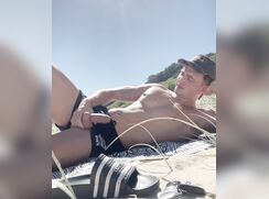 Baseball Cap Beach Wanker