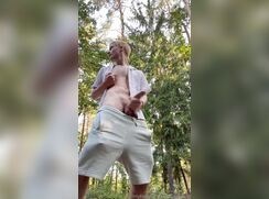 cute big cock polish cowboy outside bate