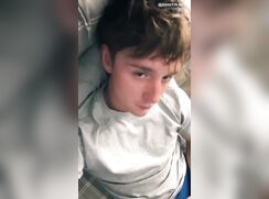 cute JB twink risky showing on tiktok live