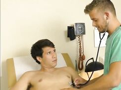 College Physicals - Dr Hertz Blows The Frat Boy