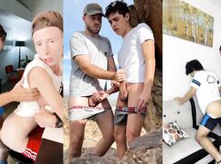 Hot soccer Teen  also plays other games with gay soccer coach