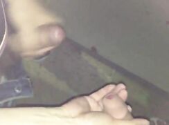 Uncut Mutual Masturbation Outdoors