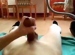 Uncut Twink Cum Hits The Camera