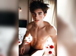 Hot AI generated twink ass play