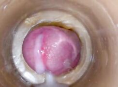 Cumming twice inside my fleshlight