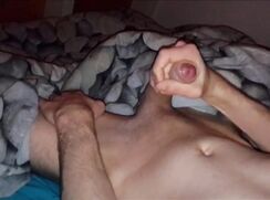 26yo twink jerks off until big cumshot comes out! - 12-10-25