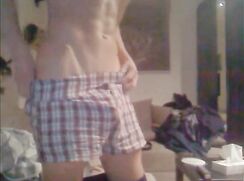 German guy Lennart does a sexy training session