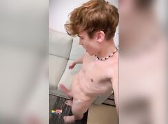 cute fit blonde lucas bate