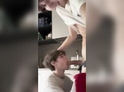 Older brother films younger brother sucking him