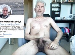 Linkedin doctor caught masturbating his cock