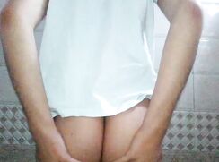 AHV-HD - A boy masturbating in the bathroom