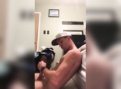 cute chill bedroom jerks off