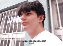 How a boy got covered