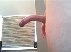 Twink Jerks Shaved Curved Uncut Cock