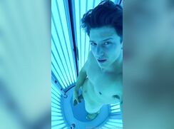 Tony Lopez nude in dressing room