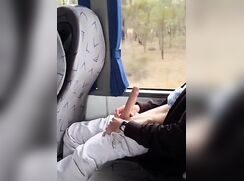 He Jerks His Uncut BWC On A Coach